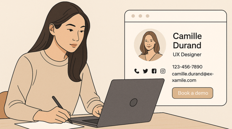 Une signature chic jusqu’au bout de l’email : l’outil qui change la donne
